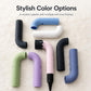 Set of silicone shockproof protective cases in assorted colors with black top guards
