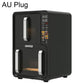 ORVICA double-drawer air fryer with AU plug, black body, digital touch control panel