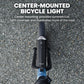 CYCLAMi S17 center-mounted bicycle light mount on fork, black extension bracket