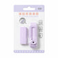 Refillable sliding eraser with purple case and lavender replacement eraser