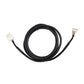 Black scooter controller cable loop with multi-pin connectors at both ends.
