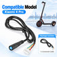 Black controller cable with blue round interface and white 5-pin plug, 130cm