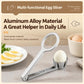 Aluminum egg slicer with oval slicing disc and U-shaped holder for eggs