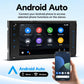 7-inch full-touch car MP5 player stereo with touchscreen showing Android Auto app interface