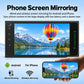 7-inch full-touch car MP5 player stereo with touchscreen displaying phone screen mirroring video
