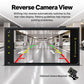 7-inch full-touch car MP5 player stereo touchscreen showing reverse camera view with parking lines