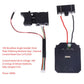 Electric wrench control board drive assembly with ribbon wire harness and connectors