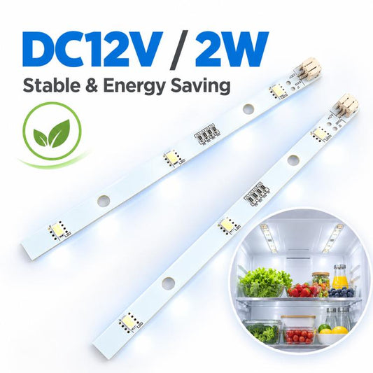 DC12V 2W refrigerator LED light strip pair with plug connectors