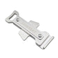 Silver metal bicycle disc brake tool with cross-shaped handle and two hex openings