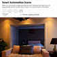 Wireless door and window sensor smart automation scene with home lighting mode