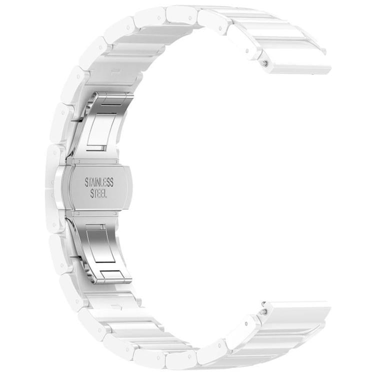 xDfind Universal Ceramic Stainless Steel Watch Band, 18mm