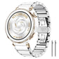 xDfind Universal Ceramic Stainless Steel Watch Band, 18mm