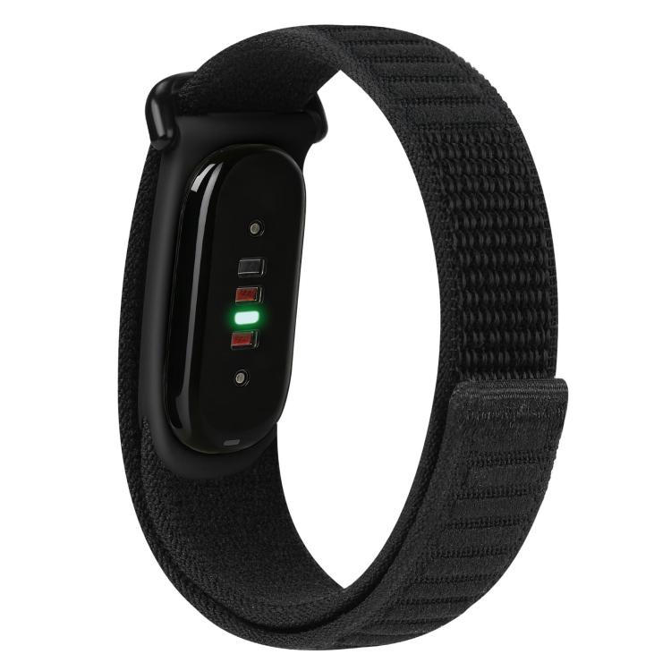 xDfind Wavy Two-Tone Nylon Hook and Loop Fastener Watch Band, For Google Fitbit Air