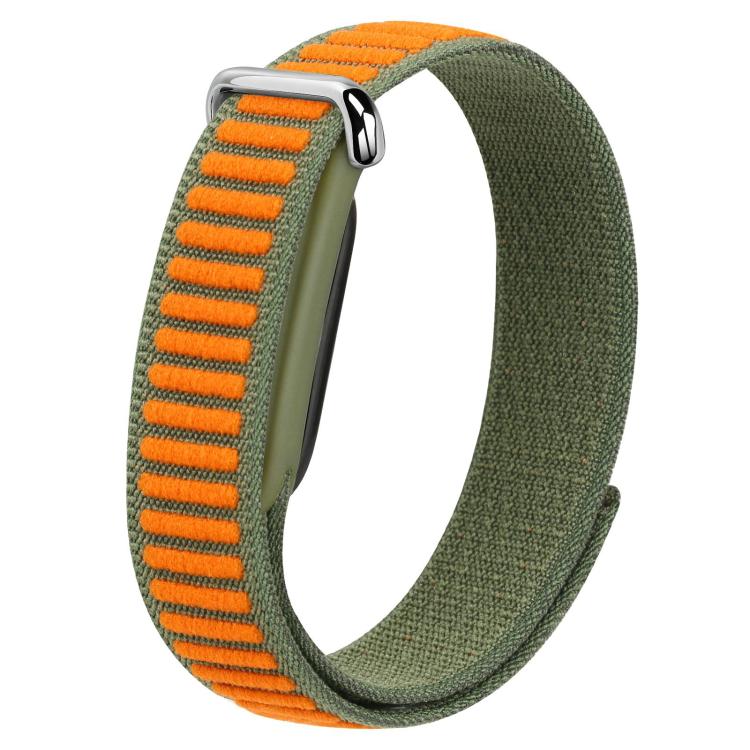 xDfind Wavy Two-Tone Nylon Hook and Loop Fastener Watch Band, For Google Fitbit Air