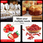 Portable digital kitchen scale for measuring ingredients with multiple use categories