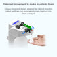 White automatic foam soap dispenser with foam dispensing nozzle