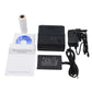 Portable thermal receipt printer kit with power adapter, USB cables, manual, and paper roll