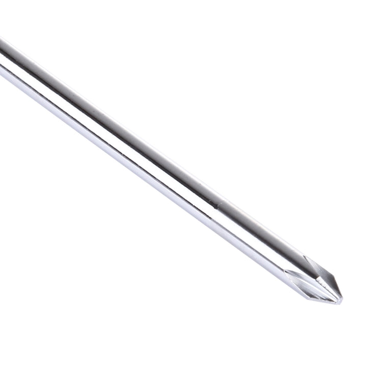 5x100mm Phillips cross screwdriver tip on chrome shaft