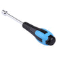 8mm socket head screwdriver with angled tip and blue-black handle