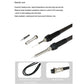 BAKU electric iron with interchangeable tips and heat-resistant cable