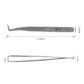 Curved stainless steel eyelash extension tweezer, BT-153SA, 123mm length