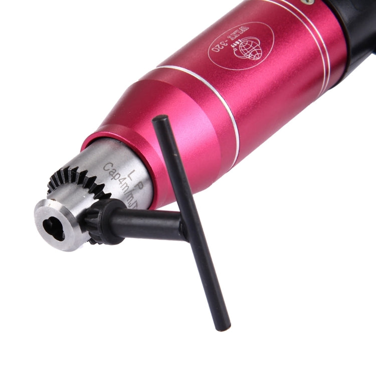 Mini electric grinder with mounted grinding wheel and side handle lever