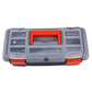 Mini electric grinder storage case with compartments and tools inside