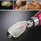 Mini electric grinder with sanding bit and translucent cover guard