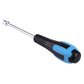 WLXY 6mm socket head screwdriver, long chrome shaft with black-and-blue ergonomic handle