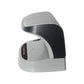Compact LED UV money detector, side view with label panel on the body
