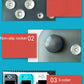 Blue handheld pocket console control buttons with directional rocker and plus/minus keys