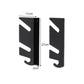 Two black skateboard wall-mount brackets with size markings (11cm, 27cm, 2cm)