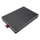 Air purifier replacement filter element with dark honeycomb mesh and gray frame