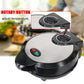 Electric cone maker top view with rotary temperature control and indicator light