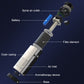 Air purifier parts diagram: outer casing, filter element, air inlet, base