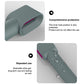 Shockproof silicone case with open end and protective sleeve, water-drop detail