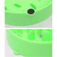 Green anti-choking pet bowl edge with suction-cup style nubs underside