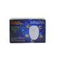 Ultrasonic pest repeller retail box with blue graphic and product illustration
