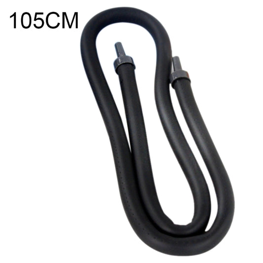 Double-head aquarium air hose diffuser with two black outlet nozzles and flexible tubing