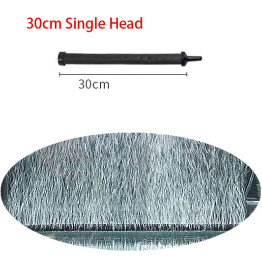 30cm single-head bubble bar diffuser tube with perforated air outlet