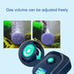 Aquarium air pump with airflow control dial for adjusting gas output