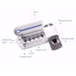 Automatic toothpaste dispenser parts diagram: UV lamp, toothbrush rack, toothpaste inlet