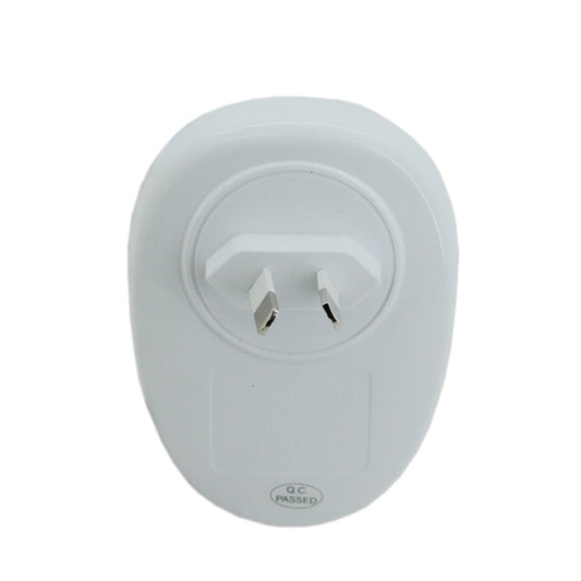 Ultrasonic pest repeller device, rear panel with AU plug and QC passed mark
