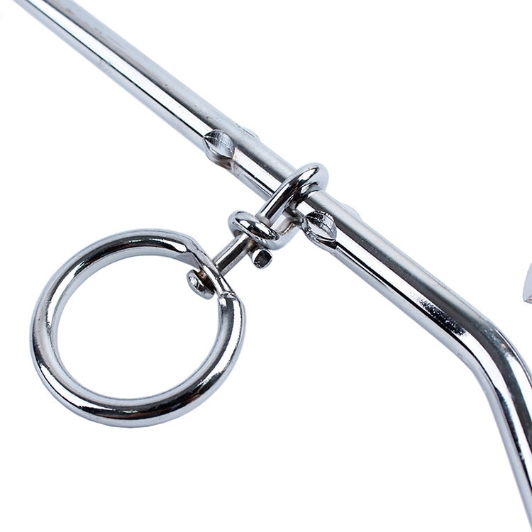 Stainless steel mounting ring and swivel clasp on spiral tie-out stake
