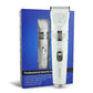 White electric pet grooming shaver in retail box with visible charger port