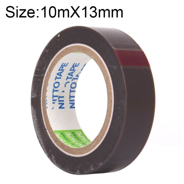 Black high-temperature Teflon sealing tape roll, NITTO TAPE text on inner core