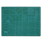 A4 cutting mat with circular templates, grid lines, and measurement scales