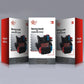 KJH charging stand retail box packaging with product images and controller docks