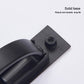 Black flip cover latch button with screw base for mounting