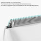 Rounded safety blade head with comb teeth on an electric pet grooming clipper